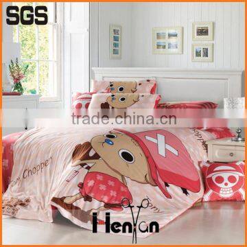 custom print 3D branded bed sheet