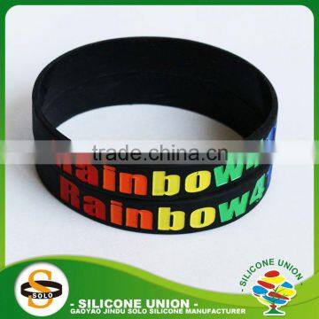 Cheap Price Custom Silicone Bracelet Color Silicone Wristbands