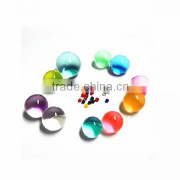 Round Rainbow water beads