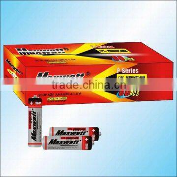 R03P SIZE AAA UM-4 DRY CELL BATTERY 5DOZ/BOX