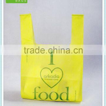 ultrasonic T-shrit supermarket food simple bag