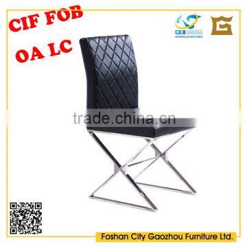 simple modren design dining room furniture pu chair