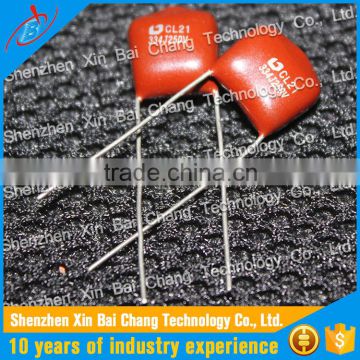 OEM 334 250V Metallized Polypropylene Film Capacitors