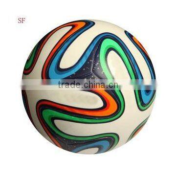 Custom Logo Print on Football Hand Stitched or Thermal Bonded Ball photo-2