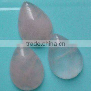 13*18mm Natural Rose Quartz Gemstone Cabochon for Inlays