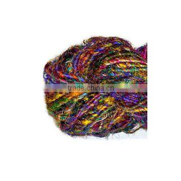 4 DEFERENT SARI SILK YARN