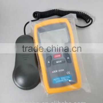 2016 new arrival 1010A Auto Digital Luxmeter Light Meter, 50000+ Lux Illuminance Tester