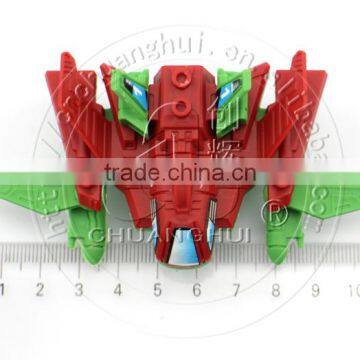 3 in 1 Reconfigurable Warplane Building Block Toys With Candy photo-4