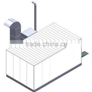 Guangdong JF 500 durable reliable car paint booth spray baking room
