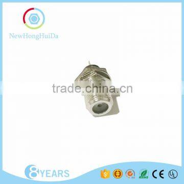 PCB Mount Panel Mount Welding With Screw And Gasket Nut And Washer Bulkhead F Female Connector photo-4