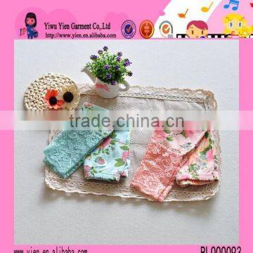 Baby Children Girl Lace Flower Pants Cotton 2-7 yrs old Lace Flower Pants