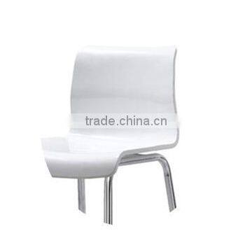 Hot Sale Contemporary Popular Style White Color Bar Stools Chair With Back photo-4