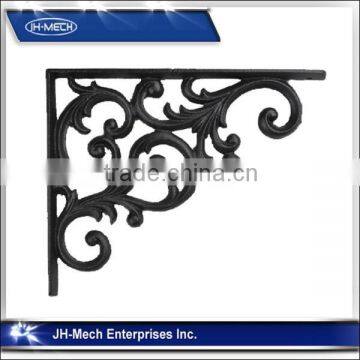 New Ornate Pattern Cast Iron Wall Shelf Bracket