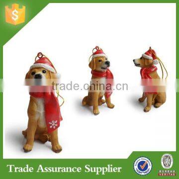 2015 new design polyresin dog ornaments