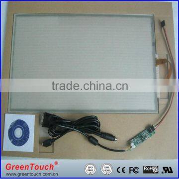 Industrial use 5 wire resistive touch screen,21.5"