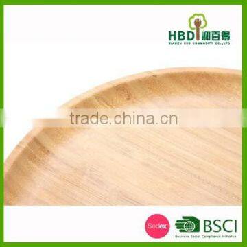 Bamboo Round Dish
