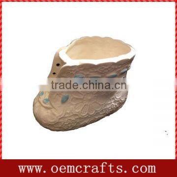 Japan porcelain Wholesale baby Shoe Planter