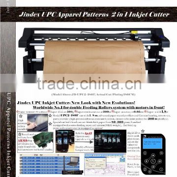 CAD/CAM apparel pattern inkjet plotter cutter