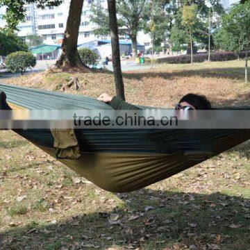 one person polyester wooden hammock with fast delivery