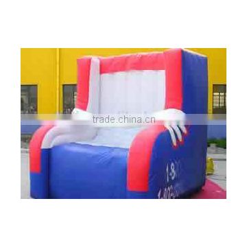 2016 hot sale giant inflatable free throw toss game