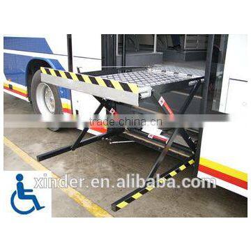 WL-UVL-700 Hydraulic Wheelchair Lift for Disabled Passengers with CE Certificate Under Vehicle Bus Floor from china changzhou