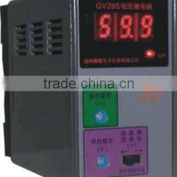 JV19S Electronic DC voltage protection relay/ single phase under/over voltage relay/ digital voltage relays/ electronic motor p
