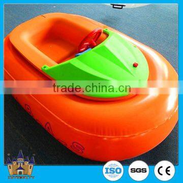 [direct manufacturer] swimming pool / electric Inflatable bumper 1 seat kiddie boat/amusement water games