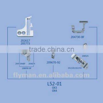 L52-01 Gauge Set for Pegasus L52 sewing machine part