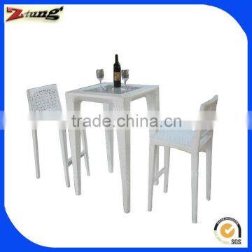 ZT-2011CT white rattan wicker club furniture