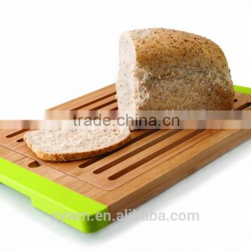 Bamboo and Silicone cutting Bread Board