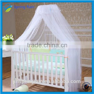 Line with lace curtian Mosquito netting for baby crib