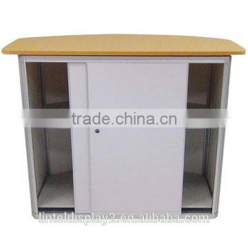 Promotional Retail Wood Table Top Display Shelf