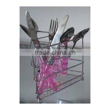 24 Pieces Stainless Steel Cutlery Set With Stand