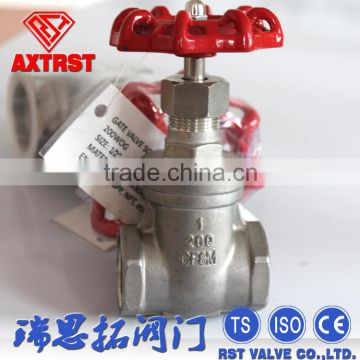 WCB&SS 304/316 Stem Sluice Gate Valve