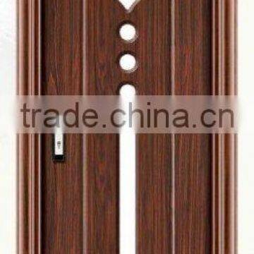 High Quality Frosted Glass PVC Bathroom Door Price