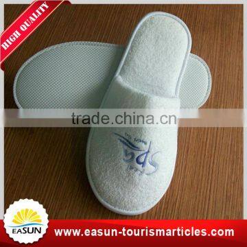 Customized Design Comfortable White Waffle Personalized Hotel Slipper photo-4