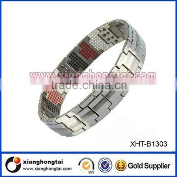 4in1 100% Bio Titanium Magnetic Energy Germanium Power Health Bracelet