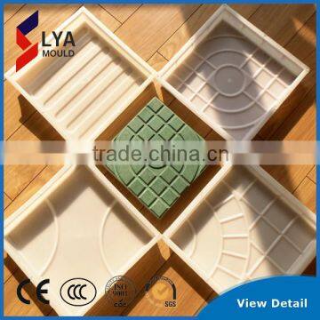 Best quality paving stone mold interlock tiles glossy