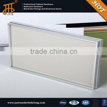 New customer design square groove kitchen door aluminum frame