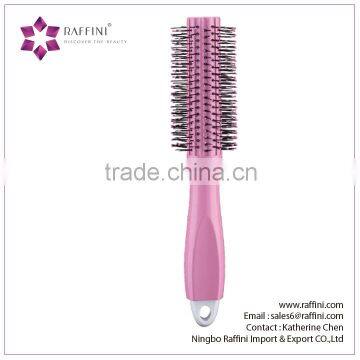 Raffini New China Supplier Plastic with Concealed Comb Round hairbrush