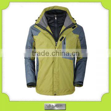 customized breathable fahsion men's nylon waterproof jacket 5000mm