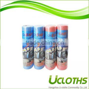 Competitive price absorbent wood pulp & polyester absorbent cloth in roll