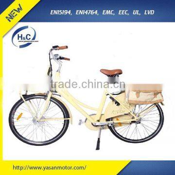 Golden 36V 250W aluminum alloy adult electric bike wholesale city e bike for ladies