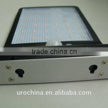 2015 Hot 3W 4W 5W PIR Motion Sensor Solar LED Wall Light Garden Lights