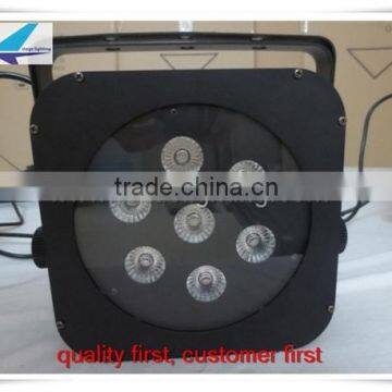 Professional LED Par 64 Stage Light Show LED DJ flat led par 7*15w