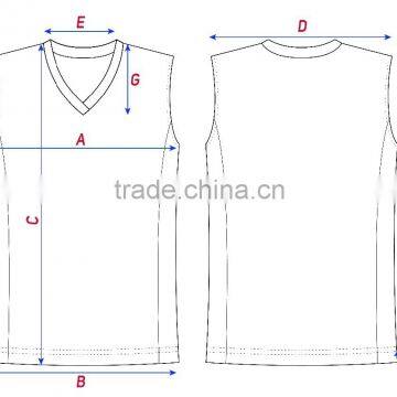 2016 Uniform Design Basketball Jersey T-shirts photo-6
