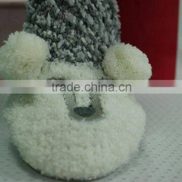 Women Fluffy Footie Soft Warm Comfortable Housewear Fluffy Socks Footie