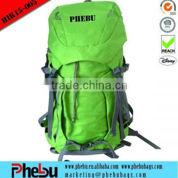 2015 China supplier hiking backbags, waterproof climbing backpack(HIK15-005)