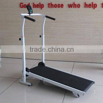 2015 new cheap small manual folding walking machine/Mini Treadmill