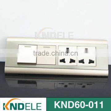 US style design electrical wall switch with multifunction socket